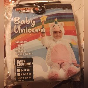 Spooktacular Creations Baby Unicorn Costume - White and Pink